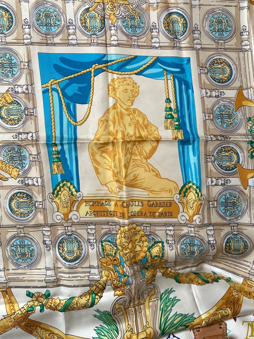 HERMES SILK SCARF